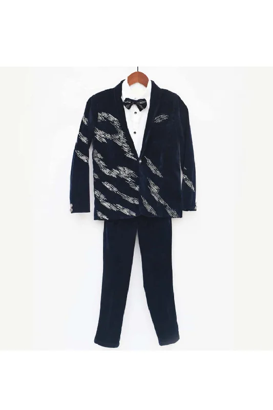 Plus Size Men's Charcoal Grey Linen Blazer with Notch Lapel for a Summer - Ready StyleDark Blue Sequins Embroidered Velvet Blazer Set Plus Size Men's Charcoal Grey Linen Blazer with Notch Lapel for a Summer - Ready StyleDark Blue Sequins Embroidered Velvet Blazer Set