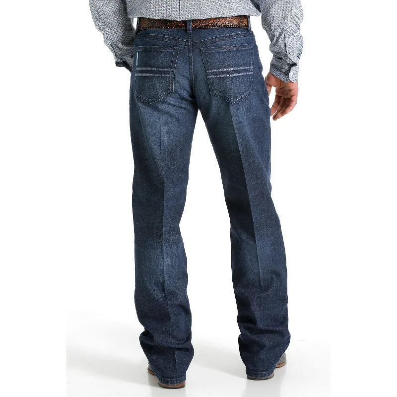 Men's High - Waisted Jeans in a Medium Wash for a Vintage - Style RevivalCinch Men's Dark White Label Performance Denim Jeans Men's High - Waisted Jeans in a Medium Wash for a Vintage - Style RevivalCinch Men's Dark White Label Performance Denim Jeans