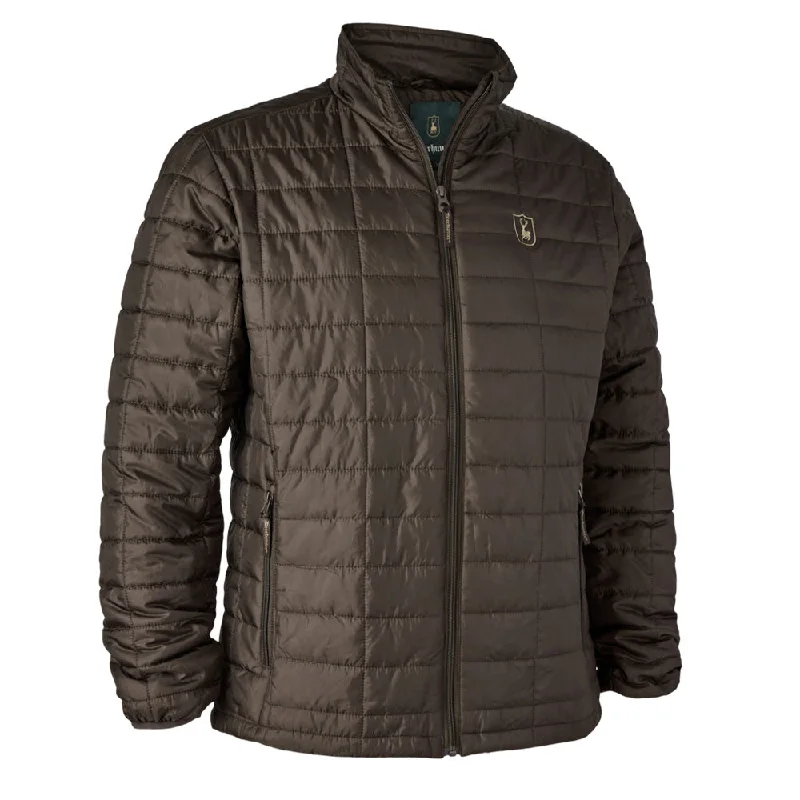 Checkered men jackets in a plaid pattern for a preppy appearanceDeerhunter Muflon Packable Jacket Wood Checkered men jackets in a plaid pattern for a preppy appearanceDeerhunter Muflon Packable Jacket Wood