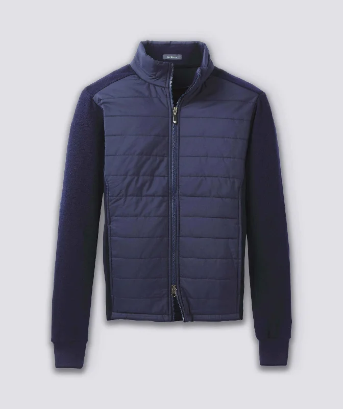 Men jackets with a hidden interior pocket for secure storageFusion Jacket