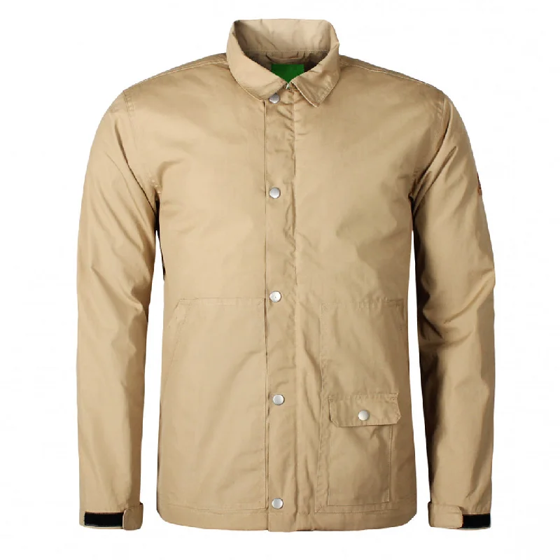 Waterproof men jackets with taped seams for heavy rain protectionGarphyttan Crafter Coach Jacket Khaki Waterproof men jackets with taped seams for heavy rain protectionGarphyttan Crafter Coach Jacket Khaki