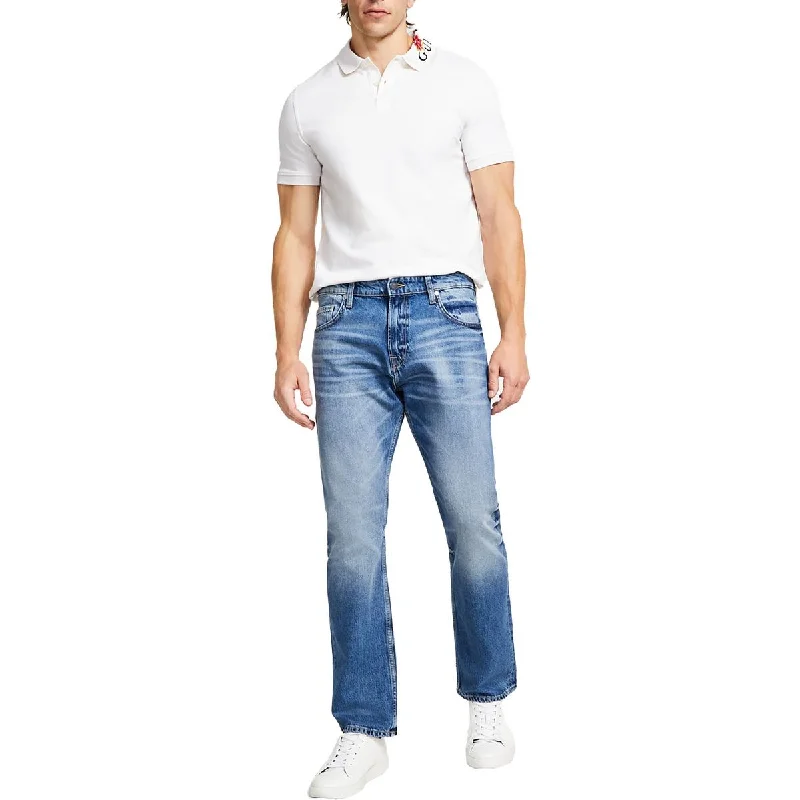Plus Size Men's Bootcut Jeans with a Belt Loop Upgrade for a Stylish TouchGuess Mens Rodeo Denim Straight Leg Jeans Plus Size Men's Bootcut Jeans with a Belt Loop Upgrade for a Stylish TouchGuess Mens Rodeo Denim Straight Leg Jeans