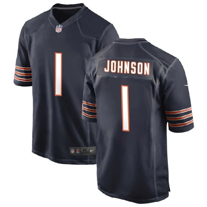 Men's Vintage American Football Jerseys of Legendary Teams for Collectors and FansJaylon Johnson Chicago Bears Home Game Jersey