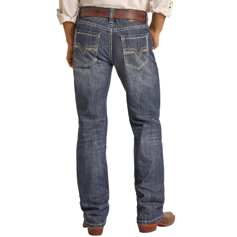 Men's Jeans with a Hidden Coin Pocket for Added ConvenienceRock & Roll Cowboy Ladder Stitch Double Barrel Jeans Men's Jeans with a Hidden Coin Pocket for Added ConvenienceRock & Roll Cowboy Ladder Stitch Double Barrel Jeans