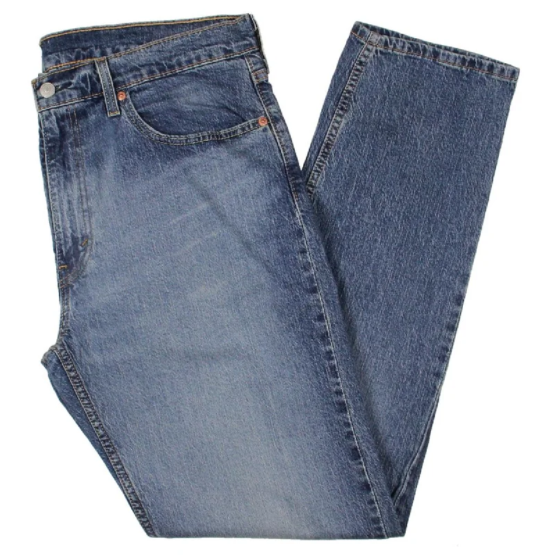Men's Distressed Jeans with Patches for a Retro and DIY - Inspired AppearanceLevi Strauss & Co. Mens 502 Denim Mid-Rise Tapered Leg Jeans Men's Distressed Jeans with Patches for a Retro and DIY - Inspired AppearanceLevi Strauss & Co. Mens 502 Denim Mid-Rise Tapered Leg Jeans