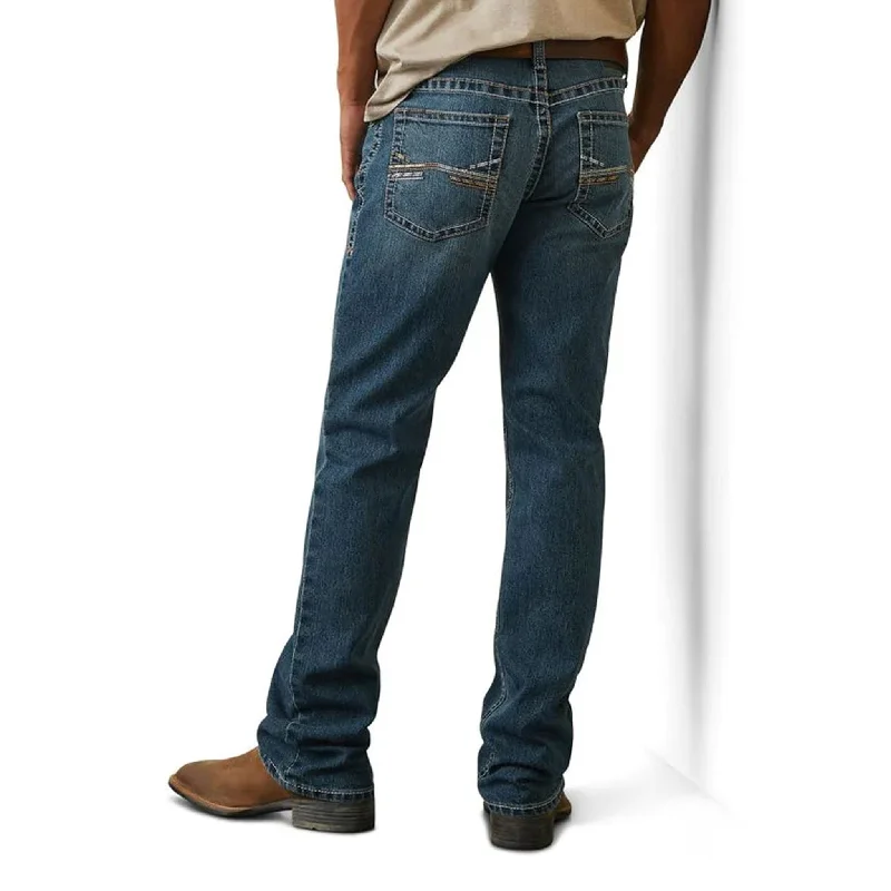 Plus Size Men's Bootcut Jeans with a Belt Loop Upgrade for a Stylish TouchAriat Men's M4 Rafael Boot Cut Jeans Plus Size Men's Bootcut Jeans with a Belt Loop Upgrade for a Stylish TouchAriat Men's M4 Rafael Boot Cut Jeans