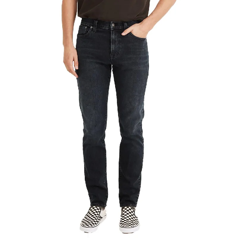 Men's Jeans with a Button - Fly for a Traditional and Classic AestheticMadewell Mens Mid-Rise Straight Leg Slim Jeans Men's Jeans with a Button - Fly for a Traditional and Classic AestheticMadewell Mens Mid-Rise Straight Leg Slim Jeans