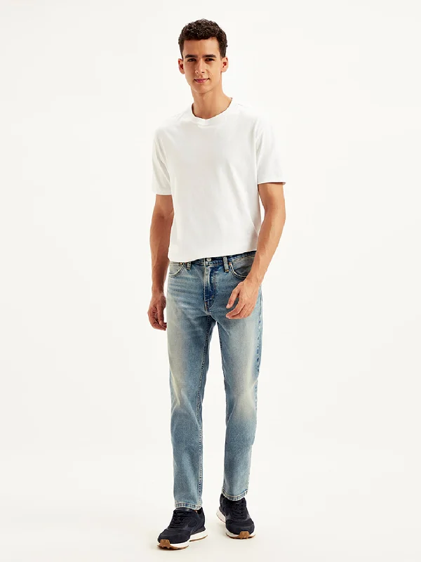 Plus Size Men's Straight Leg Jeans with Reinforced Knees for DurabilityMen's 511 Slim Fit Light Blue Jeans Plus Size Men's Straight Leg Jeans with Reinforced Knees for DurabilityMen's 511 Slim Fit Light Blue Jeans