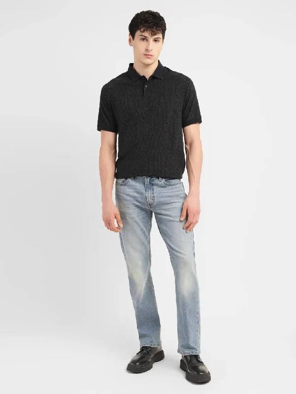 Men's Stretch Jeans with a Moisture - Wicking Lining for Active LifestylesMen's 512 Mid Indigo Slim Tapered Fit Jeans