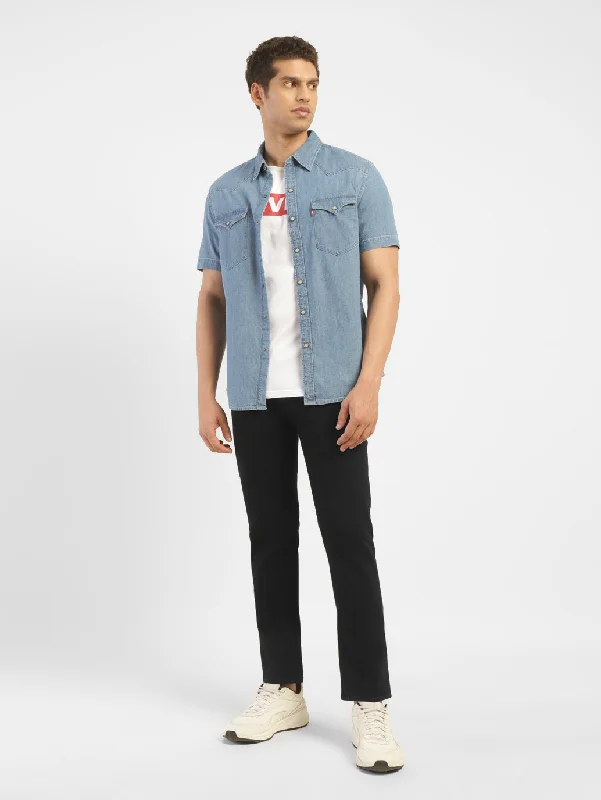 Men's Distressed Jeans with Patches for a Retro and DIY - Inspired AppearanceMen's 65504 Black Skinny Fit Jeans Men's Distressed Jeans with Patches for a Retro and DIY - Inspired AppearanceMen's 65504 Black Skinny Fit Jeans