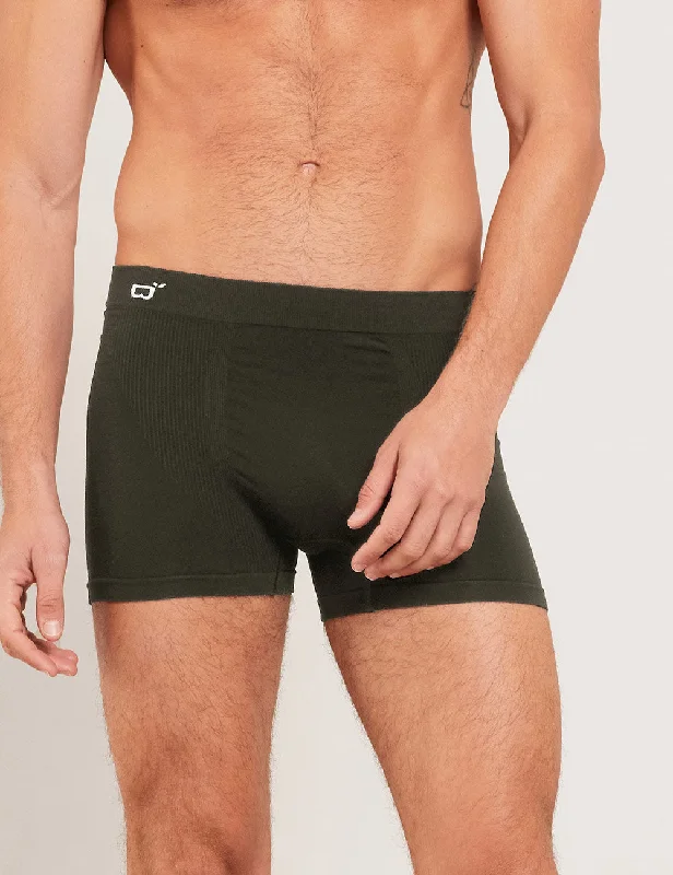 Men's boxer briefs with a moisture - wicking exteriorMen's Original Boxers - Dark Olive Men's boxer briefs with a moisture - wicking exteriorMen's Original Boxers - Dark Olive