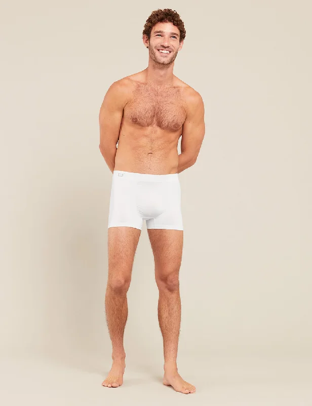 Men's boxer briefs with a contoured pouch​Men's Original Boxers - White