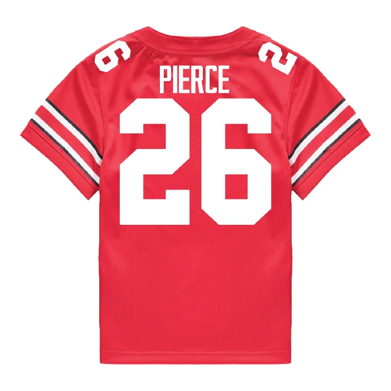 Men's Limited - Edition Cricket Jerseys Commemorating Historic Matches for Die - Hard Cricket LoversOhio State Buckeyes Nike #26 Payton Pierce Student Athlete Scarlet Football Jersey