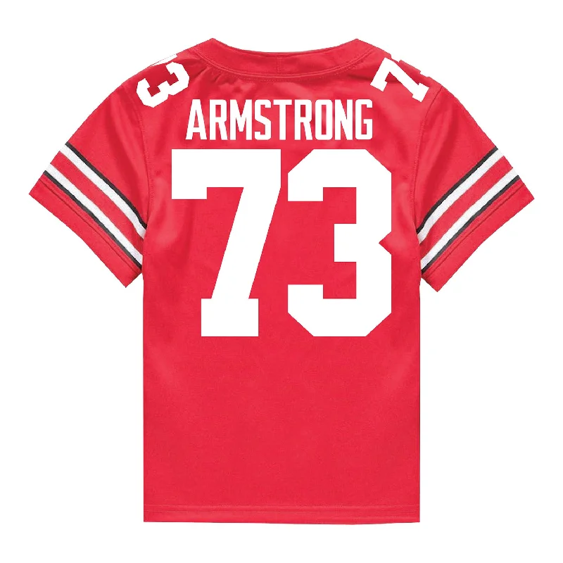 Men's Cycling Jerseys with Reflective Stripes for Safe and Stylish Rides at NightOhio State Buckeyes Nike #73 Devontae Armstrong Student Athlete Scarlet Football Jersey