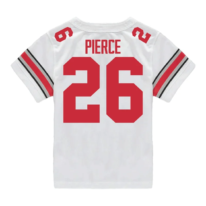 Men's Throwback Rugby Jerseys of Historic Matches and Teams for Rugby History BuffsOhio State Buckeyes Nike #26 Payton Pierce Student Athlete White Football Jersey