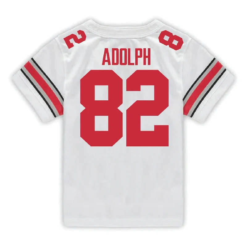 Men's Retro Soccer Jerseys of Famous Clubs from the 90s for Nostalgic Football EnthusiastsOhio State Buckeyes Nike #82 David Adolph Student Athlete White Football Jersey Men's Retro Soccer Jerseys of Famous Clubs from the 90s for Nostalgic Football EnthusiastsOhio State Buckeyes Nike #82 David Adolph Student Athlete White Football Jersey