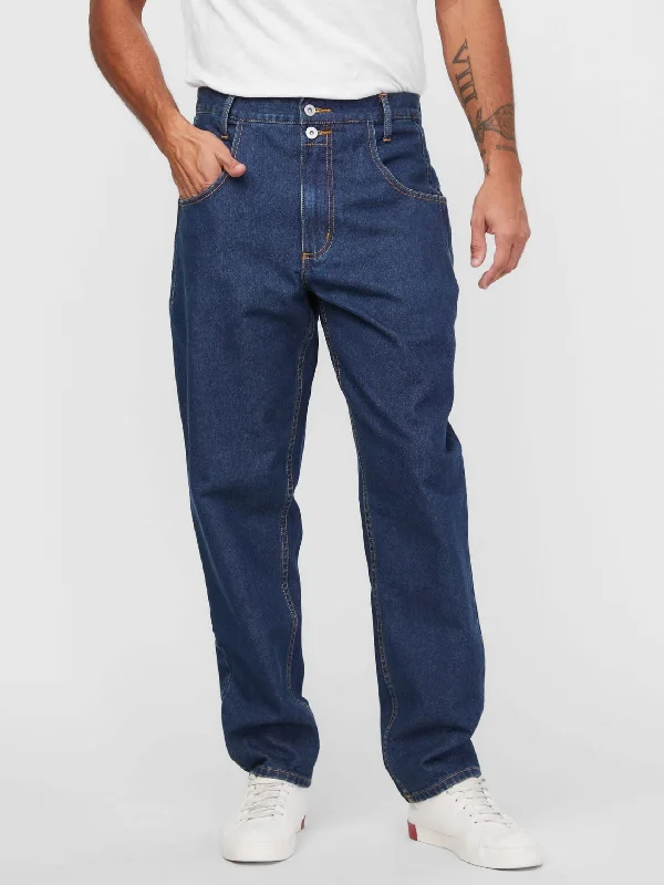 Plus Size Men's Bootcut Jeans with a Relaxed Waist for a Classic and Comfortable FitPascal Relaxed Tapered Jeans