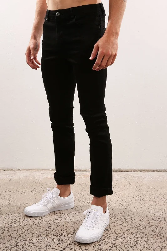 Plus Size Men's Relaxed Fit Jeans with a Faded Wash for a Vintage - Inspired LookR1 Skinny Jean Stretch Black Plus Size Men's Relaxed Fit Jeans with a Faded Wash for a Vintage - Inspired LookR1 Skinny Jean Stretch Black