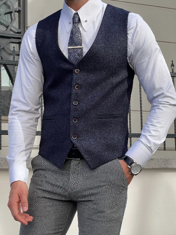 Men's Lightweight Linen - Blend Blazer in Beige for a Casual and Comfortable Summer EnsembleStefano Slim Fit Navy Blue Woolen Vest Men's Lightweight Linen - Blend Blazer in Beige for a Casual and Comfortable Summer EnsembleStefano Slim Fit Navy Blue Woolen Vest