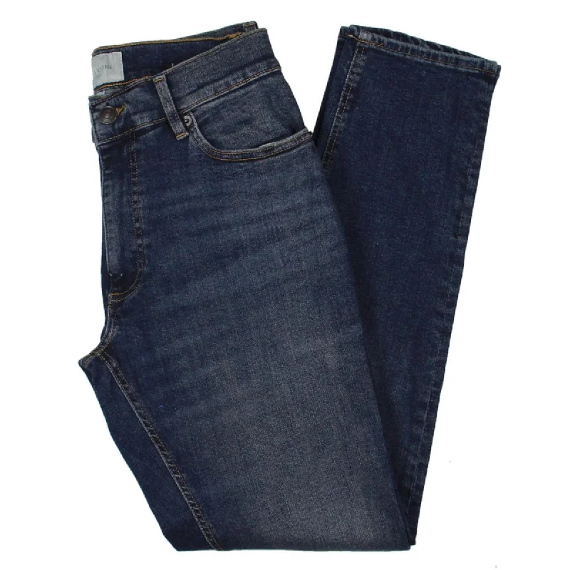 Plus Size Men's Relaxed Fit Jeans with a Tapered Leg for a Laid - Back VibeSun + Stone Mens Larry High Rise Dark Wash Skinny Jeans Plus Size Men's Relaxed Fit Jeans with a Tapered Leg for a Laid - Back VibeSun + Stone Mens Larry High Rise Dark Wash Skinny Jeans