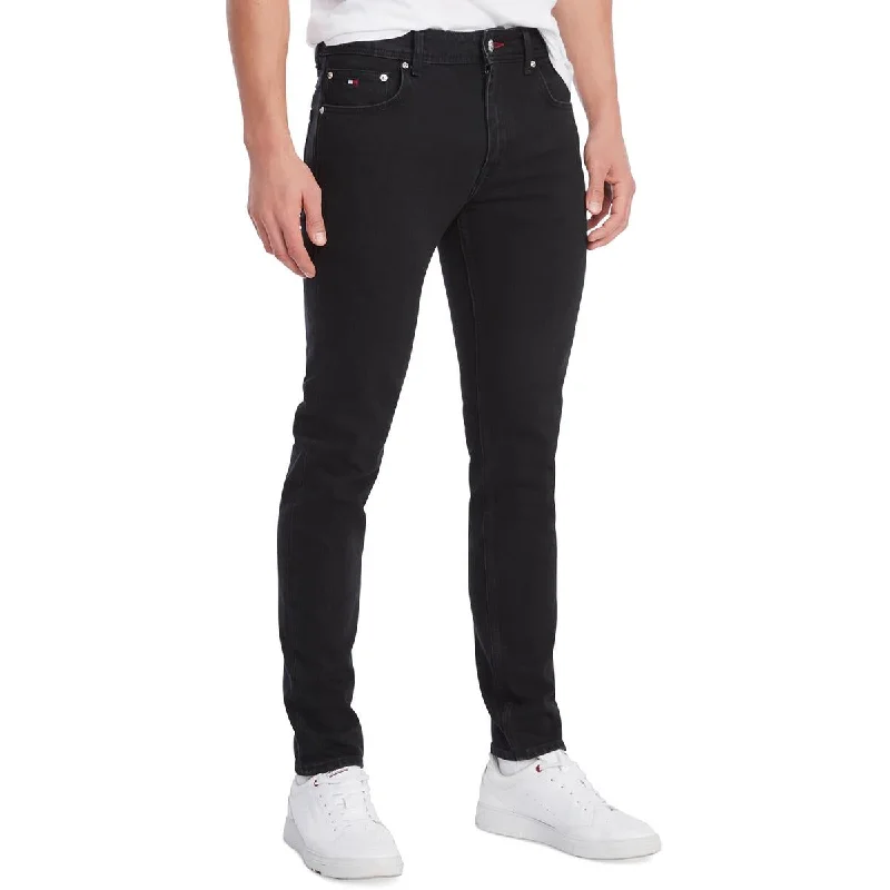 Men's Cargo Jeans with Multiple Pockets for a Practical and Outdoor - Friendly LookTommy Hilfiger Mens Denton Tapered Fit Dark Wash Skinny Jeans Men's Cargo Jeans with Multiple Pockets for a Practical and Outdoor - Friendly LookTommy Hilfiger Mens Denton Tapered Fit Dark Wash Skinny Jeans