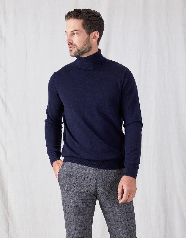 Athletic Fit Men's Olive Green Corduroy Blazer with Patch Pockets for a Rustic and Casual StyleWanaka Navy Roll Neck Jersey Athletic Fit Men's Olive Green Corduroy Blazer with Patch Pockets for a Rustic and Casual StyleWanaka Navy Roll Neck Jersey