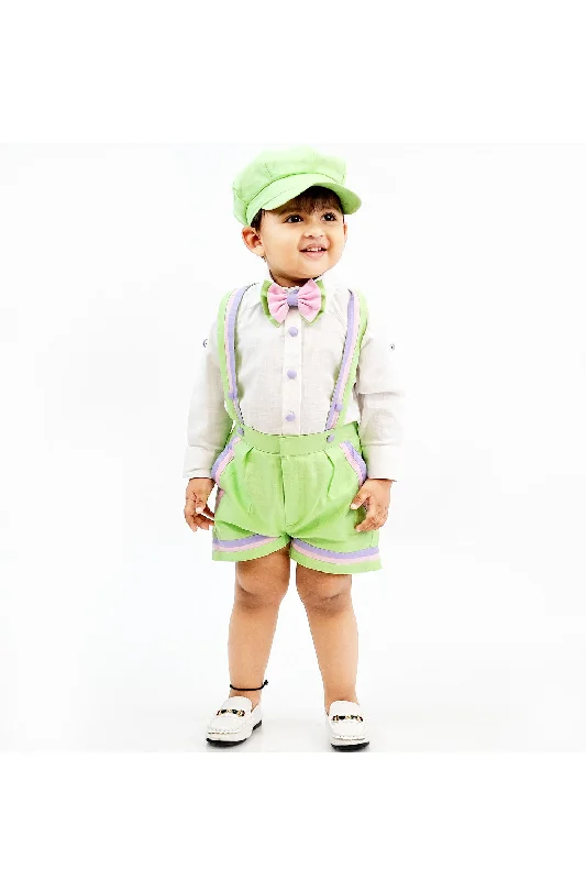 Athletic Fit Men's Olive Green Corduroy Blazer with Patch Pockets for a Rustic and Casual StyleWhite Pure Linen Shirt With Parrot Green Suspender And Bow Set Athletic Fit Men's Olive Green Corduroy Blazer with Patch Pockets for a Rustic and Casual StyleWhite Pure Linen Shirt With Parrot Green Suspender And Bow Set