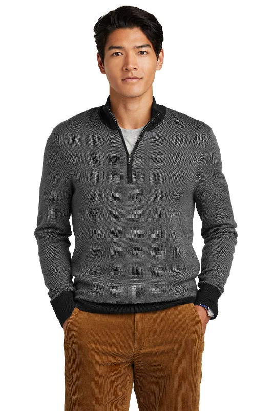 Plus Size Men's Striped Cotton - Blend Sweater in Navy and White for a Nautical - Themed VacationBrooks Brothers Mens Merino Birdseye Long Sleeve 1/4 Zip Sweater - Deep Black/Shadow Grey - COMING SOON Plus Size Men's Striped Cotton - Blend Sweater in Navy and White for a Nautical - Themed VacationBrooks Brothers Mens Merino Birdseye Long Sleeve 1/4 Zip Sweater - Deep Black/Shadow Grey - COMING SOON