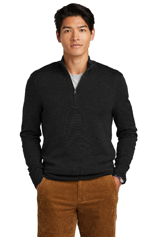 Men's Fuzzy Mohair - Blend Sweater in Light Pink for a Soft and Stylish LookBrooks Brothers Mens Merino Birdseye Long Sleeve 1/4 Zip Sweater - Deep Black - COMING SOON Men's Fuzzy Mohair - Blend Sweater in Light Pink for a Soft and Stylish LookBrooks Brothers Mens Merino Birdseye Long Sleeve 1/4 Zip Sweater - Deep Black - COMING SOON