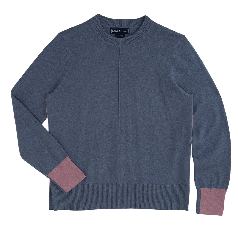 Men's Cable - Knit Turtleneck Merino Wool Sweater in Charcoal for a Winter Business LookEssex Luca Crewneck Sweater Men's Cable - Knit Turtleneck Merino Wool Sweater in Charcoal for a Winter Business LookEssex Luca Crewneck Sweater