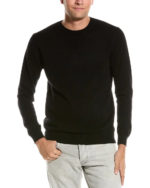 Plus Size Men's Pocket - Detail Sweater in Olive Green for a Practical and Fashionable Everyday WearForte Cashmere Classic Crewneck Cashmere Sweater Plus Size Men's Pocket - Detail Sweater in Olive Green for a Practical and Fashionable Everyday WearForte Cashmere Classic Crewneck Cashmere Sweater