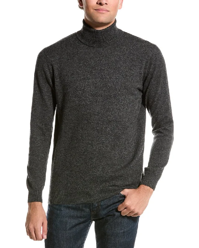 Men's Chunky Knit Fair Isle Patterned Wool Sweater in Multicolor for a Festive Holiday OutfitForte Turtleneck Cashmere Sweater Men's Chunky Knit Fair Isle Patterned Wool Sweater in Multicolor for a Festive Holiday OutfitForte Turtleneck Cashmere Sweater