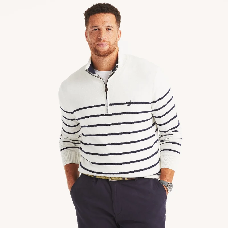 Men's Cable - Knit Sweater Dress in Gray for a Unique and Comfortable One - Piece OptionNautica Mens Big & Tall Navtech Striped Quarter-Zip Sweater Men's Cable - Knit Sweater Dress in Gray for a Unique and Comfortable One - Piece OptionNautica Mens Big & Tall Navtech Striped Quarter-Zip Sweater