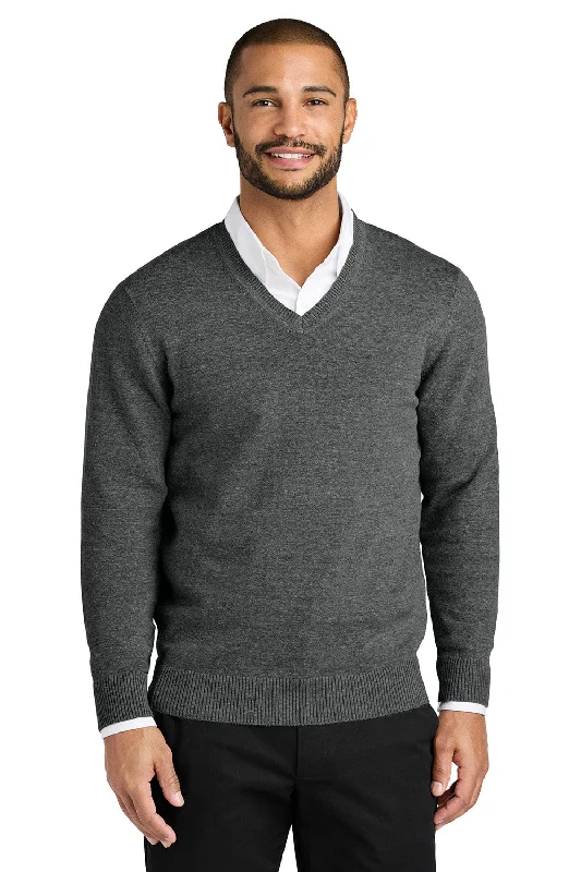 Men's Ribbed Bodycon Sweater in Red for a Sexy and Confident Night OutPort Authority Mens Easy Care Long Sleeve V-Neck Sweater - Heather Charcoal Grey - COMING SOON Men's Ribbed Bodycon Sweater in Red for a Sexy and Confident Night OutPort Authority Mens Easy Care Long Sleeve V-Neck Sweater - Heather Charcoal Grey - COMING SOON