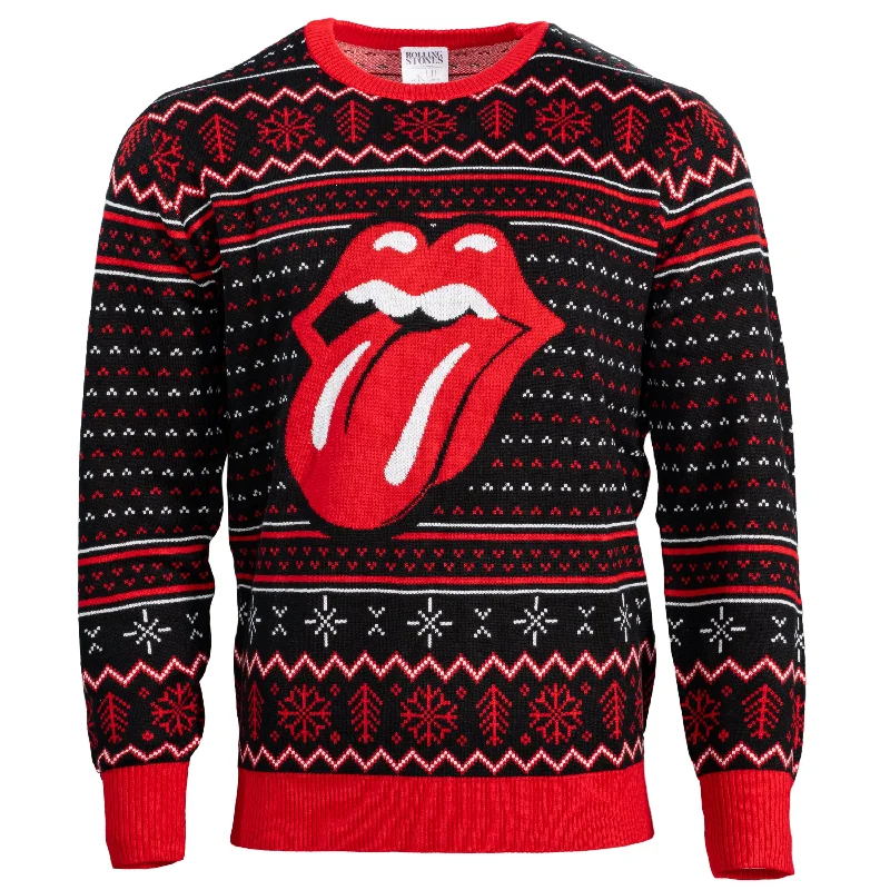 Men's Shearling - Lined Leather Sweater in Brown for a Rugged and Warm Winter EnsembleRolling Stones Lips Tongue Ugly Christmas Sweater Men's Shearling - Lined Leather Sweater in Brown for a Rugged and Warm Winter EnsembleRolling Stones Lips Tongue Ugly Christmas Sweater