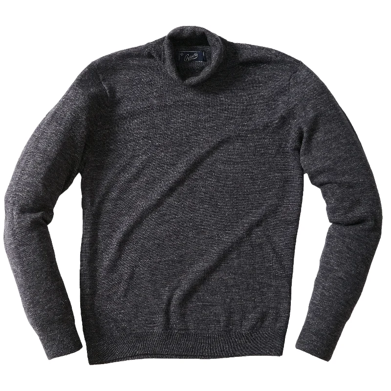 Men's Ribbed Bodycon Sweater in Red for a Sexy and Confident Night OutSmithfield Wool Linen Roll Neck - Charcoal Men's Ribbed Bodycon Sweater in Red for a Sexy and Confident Night OutSmithfield Wool Linen Roll Neck - Charcoal