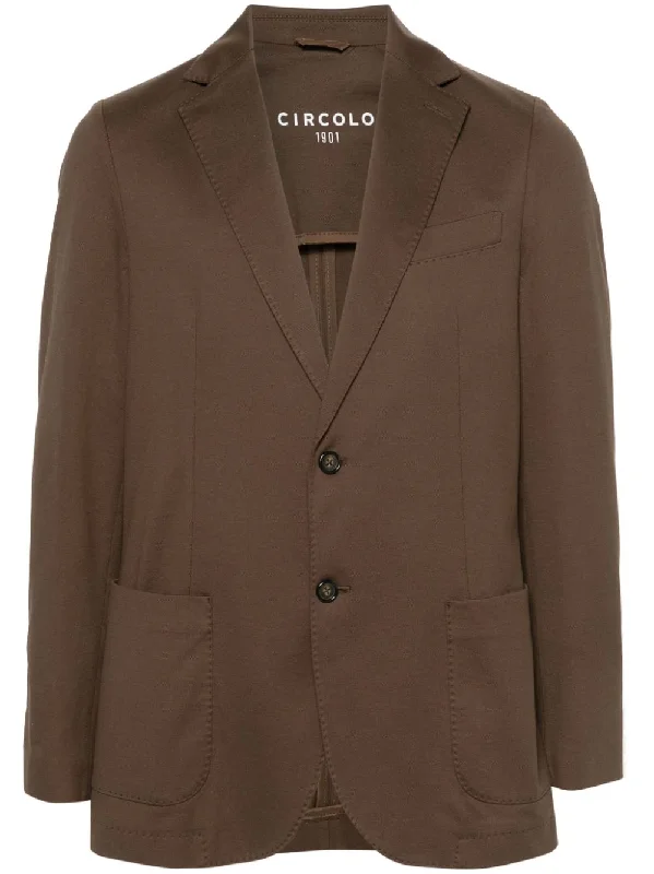 Slim - fit men coats in navy blue for a classic and sophisticated appearanceCircolo 1901 Men's Jackets Slim - fit men coats in navy blue for a classic and sophisticated appearanceCircolo 1901 Men's Jackets