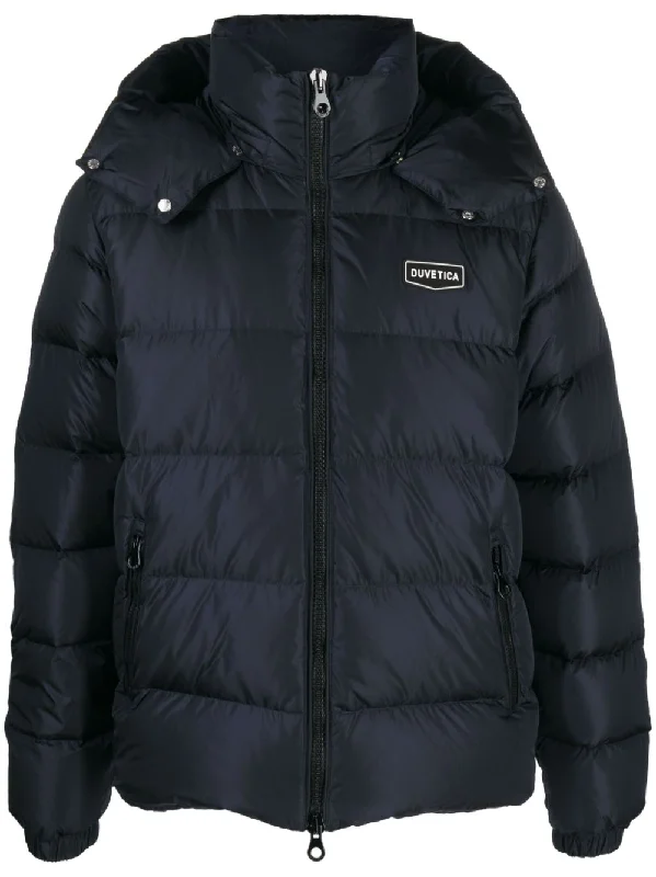 Men coats with a soft fleece interior for extra warmth and comfortDuvetica Men's Coats blue Men coats with a soft fleece interior for extra warmth and comfortDuvetica Men's Coats blue