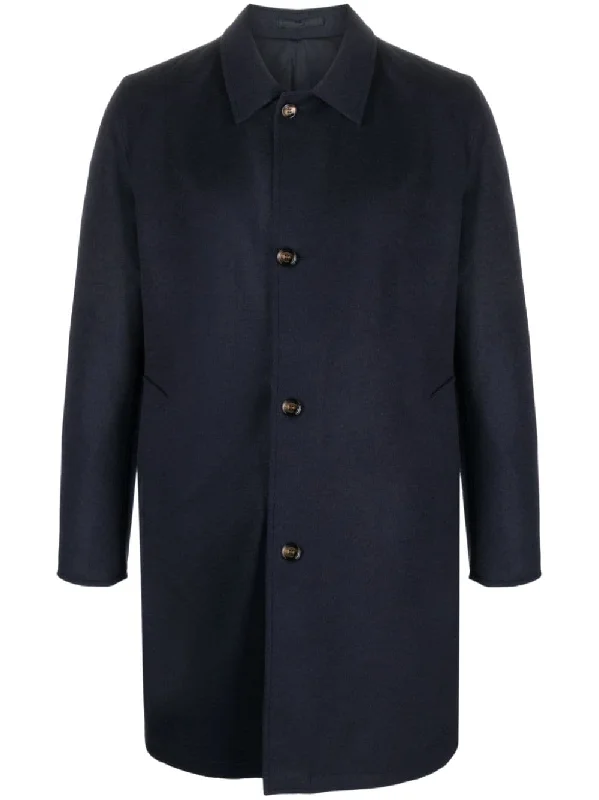 Men coats with a zip - out lining for easy cleaning and versatilityKi Men's Coats blue