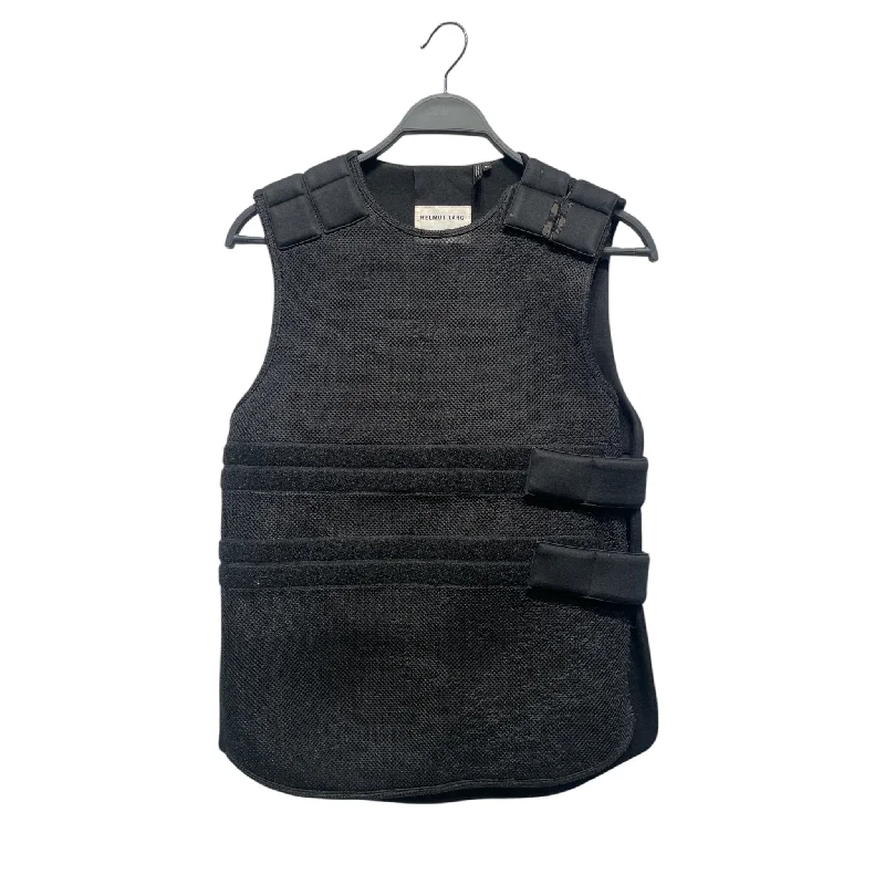 Men waistcoats with a removable lining for added versatilityMen waistcoats with a removable lining for added versatilityHelmut Lang/Vest/XS/Acrylic/BLK/bulletproof vest Men waistcoats with a removable lining for added versatilityMen waistcoats with a removable lining for added versatilityHelmut Lang/Vest/XS/Acrylic/BLK/bulletproof vest