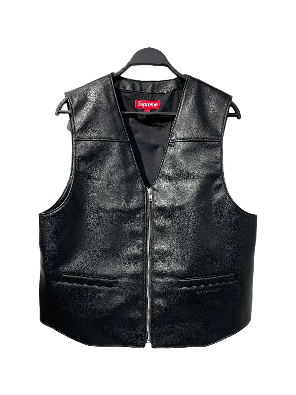 Cotton - blend men waistcoats for everyday casual wearCotton - blend men waistcoats for everyday casual wearSupreme/Vest/M/Leather/BLK/ Cotton - blend men waistcoats for everyday casual wearCotton - blend men waistcoats for everyday casual wearSupreme/Vest/M/Leather/BLK/
