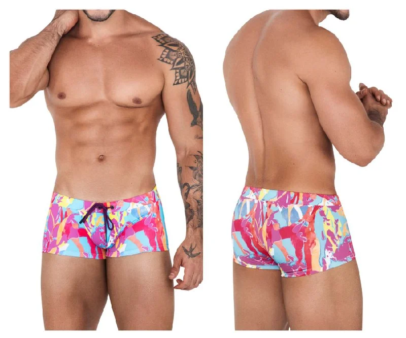 Men's Swim Shorts with Built - in Liner for Added Support and ModestyClever 1520 Baltic Swim Trunks Color Blue Men's Swim Shorts with Built - in Liner for Added Support and ModestyClever 1520 Baltic Swim Trunks Color Blue