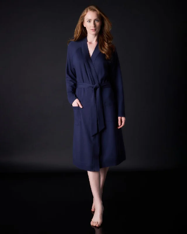 Men's robes with a drawstring waist for adjustability​Portia Robe