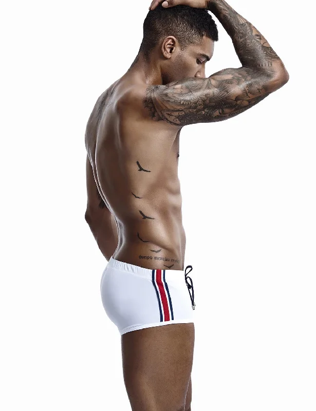 Men's Swim Shorts with Built - in Sunscreen Fabric for Added Sun ProtectionLow Rise Boxer Brief Swimwear 90803 Men's Swim Shorts with Built - in Sunscreen Fabric for Added Sun ProtectionLow Rise Boxer Brief Swimwear 90803