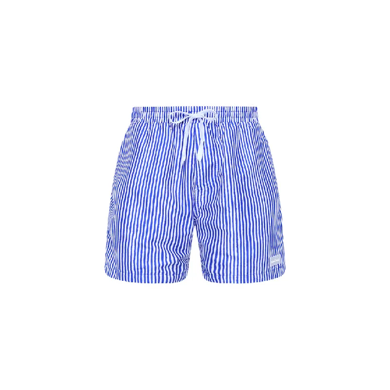 Plus Size Men's Board Shorts with Mesh Lining and Multiple Pockets for Ample StorageMen's Swim Trunks - Blue Moon Plus Size Men's Board Shorts with Mesh Lining and Multiple Pockets for Ample StorageMen's Swim Trunks - Blue Moon