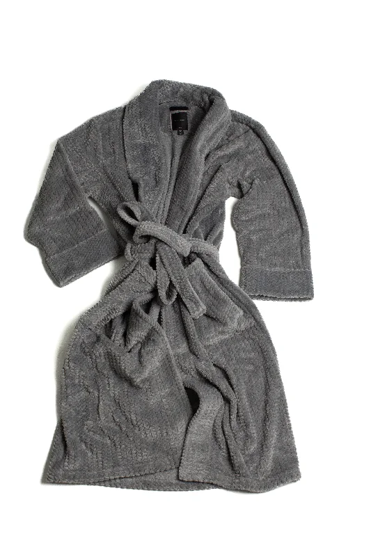 Men's robes for formal occasions​Mosaic Shine Robe in Grey