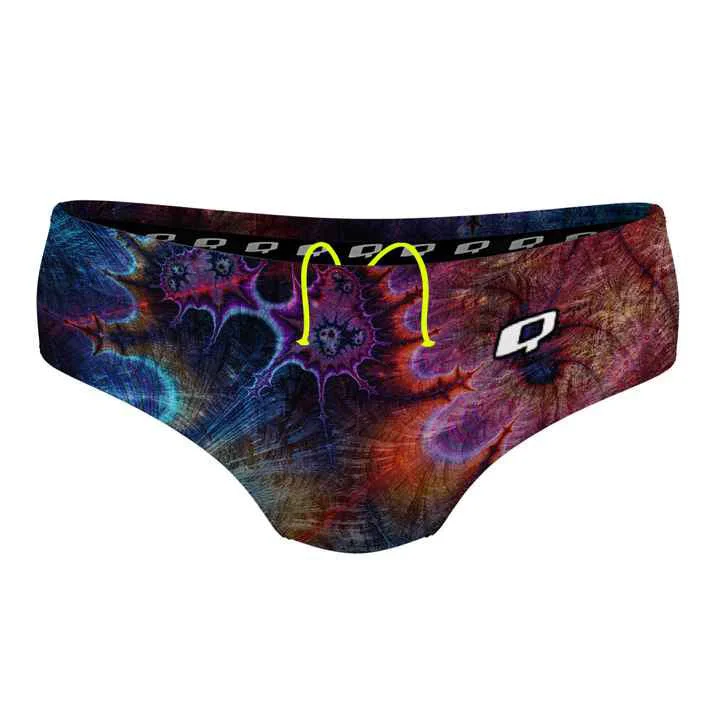 Men's Luxury Brand Swim Shorts with High - Quality Stitching and MaterialsQ Swimwear Psychedelic Tye Dye Classic Brief Men's Luxury Brand Swim Shorts with High - Quality Stitching and MaterialsQ Swimwear Psychedelic Tye Dye Classic Brief