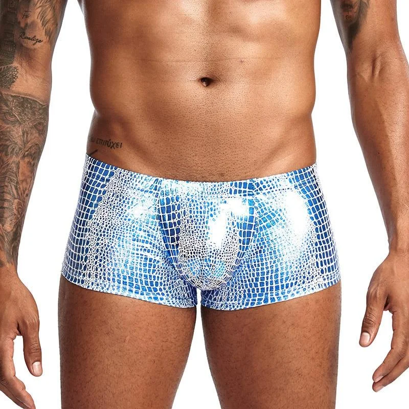Men's Swim Shorts with Zippered Pockets to Securely Hold ValuablesScales Square Cut Swim Trunks Men's Swim Shorts with Zippered Pockets to Securely Hold ValuablesScales Square Cut Swim Trunks