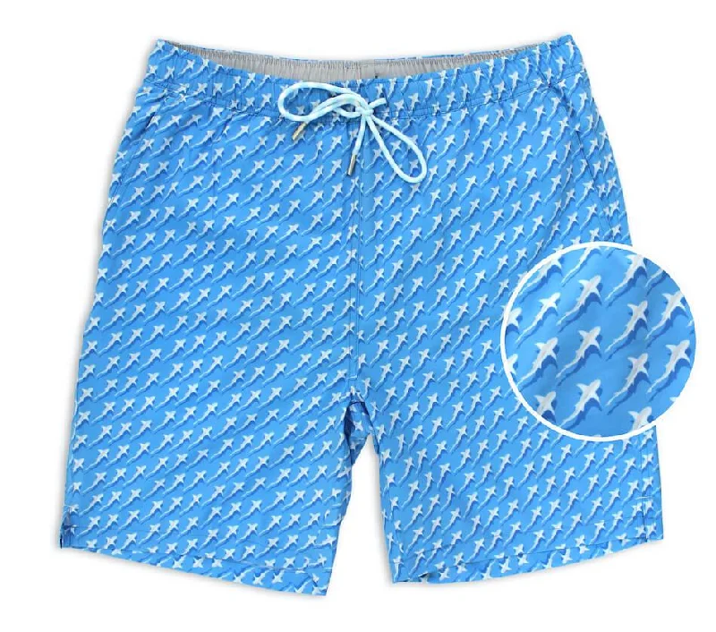 Men's Swim Shorts in Slim - Fit Design for a Modern and Sleek LookReef Shark Rally: Swim Trunks - Light Blue Men's Swim Shorts in Slim - Fit Design for a Modern and Sleek LookReef Shark Rally: Swim Trunks - Light Blue