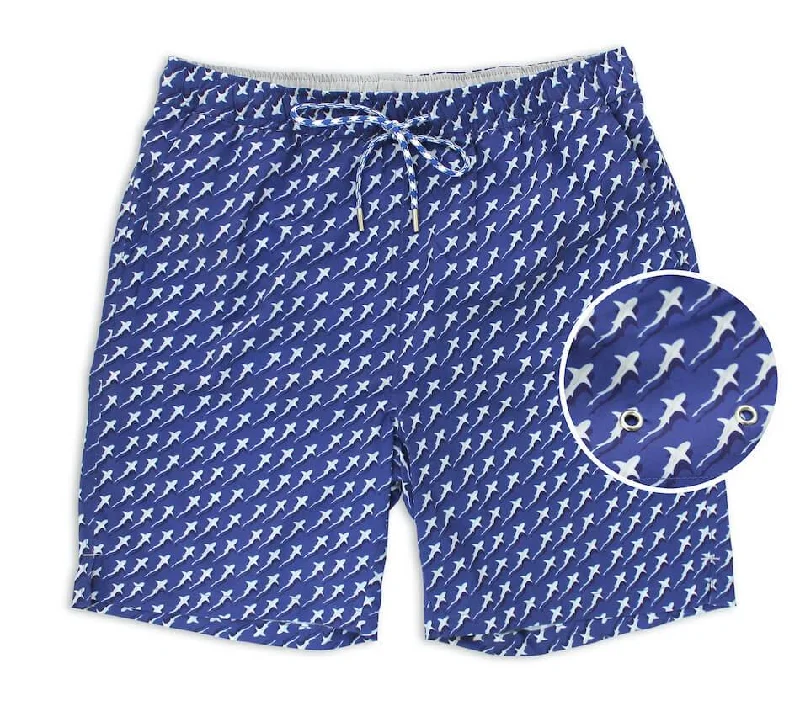 Men's UV - Resistant Swim Shorts with UPF 50+ Protection for Safe Sun ExposureReef Shark Rally: Swim Trunks - Navy (XL & XXL) Men's UV - Resistant Swim Shorts with UPF 50+ Protection for Safe Sun ExposureReef Shark Rally: Swim Trunks - Navy (XL & XXL)